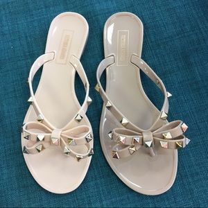 Shoes - Dark Beige studded sandal Shoes - Dark Beige studded sandal